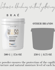 Blanqueador de cabello en polvo aclarador profesional 9+ Wanna Be Blonde 500g- Brae