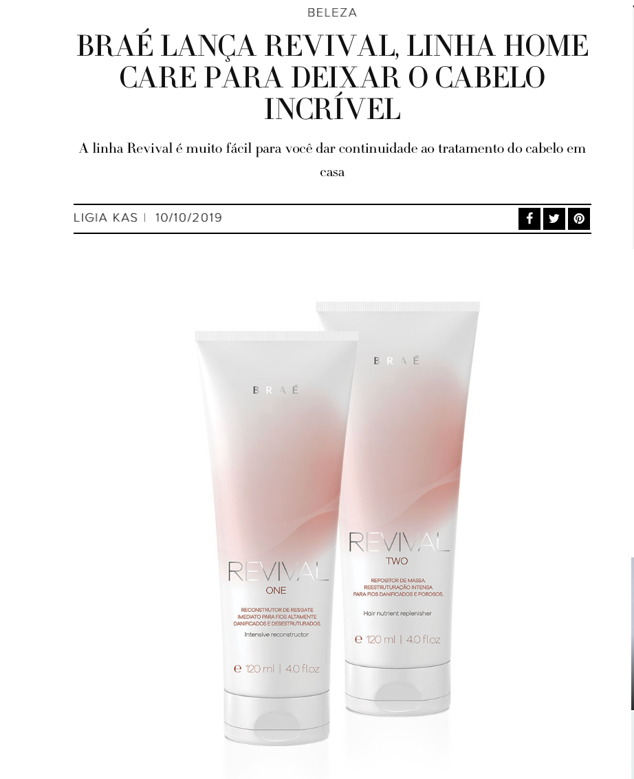 BRAE Brand Takes the Beauty World by Storm with its Latest Publication in Harper's Bazaar
