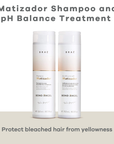 Bond Angel Matizador Blonde Balance Champú y Tratamiento de pH