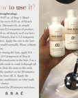Bond Angel Plex Effect Kit de tratamiento para blanquear y proteger la coloración para todo tipo de cabello - 100ml Paso 1, 2, 2