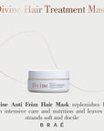 Mascarilla de tratamiento capilar Divine Deep Cosmetics 7.05 oz